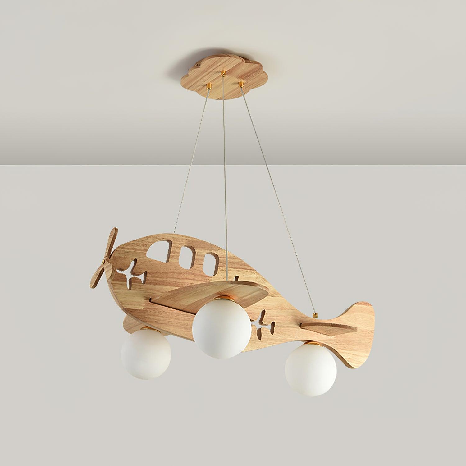 Airplane Pendant Lamp — Durable Construction, Bright Colors