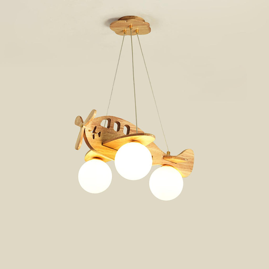 Airplane Pendant Lamp — Durable Construction, Bright Colors