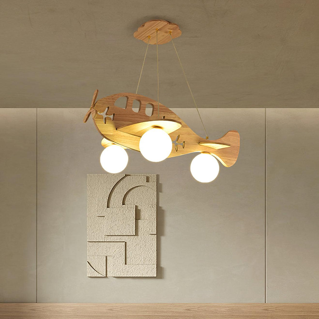 Airplane Pendant Lamp — Durable Construction, Bright Colors