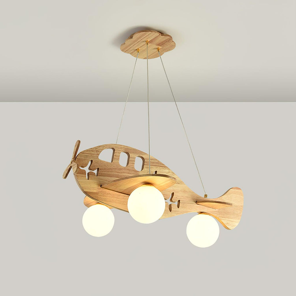 Airplane Pendant Lamp — Durable Construction, Bright Colors