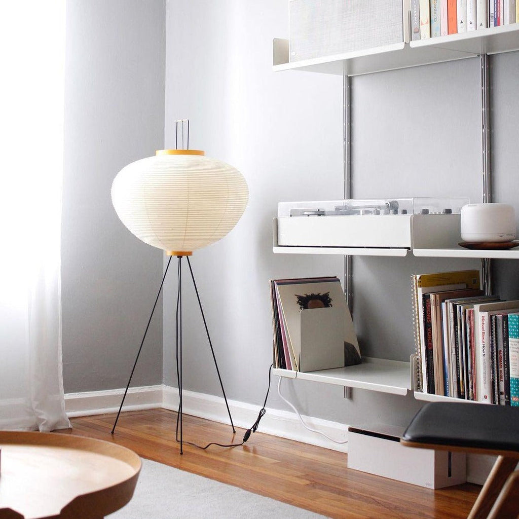 NovaLume Rispapir Gulvlampe Minimalistisk Design Tidløs Varme