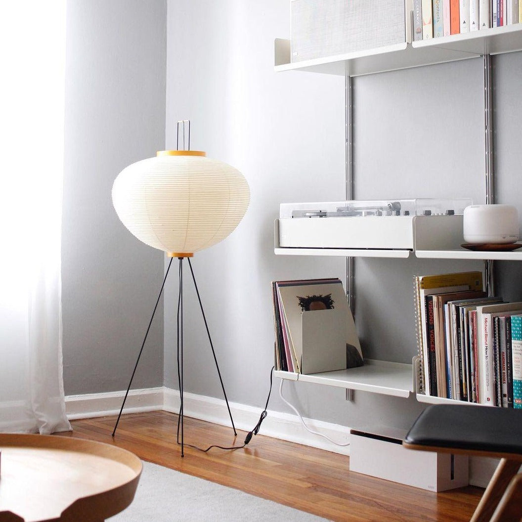 NovaLume Rispapir Gulvlampe Minimalistisk Design Tidløs Varme