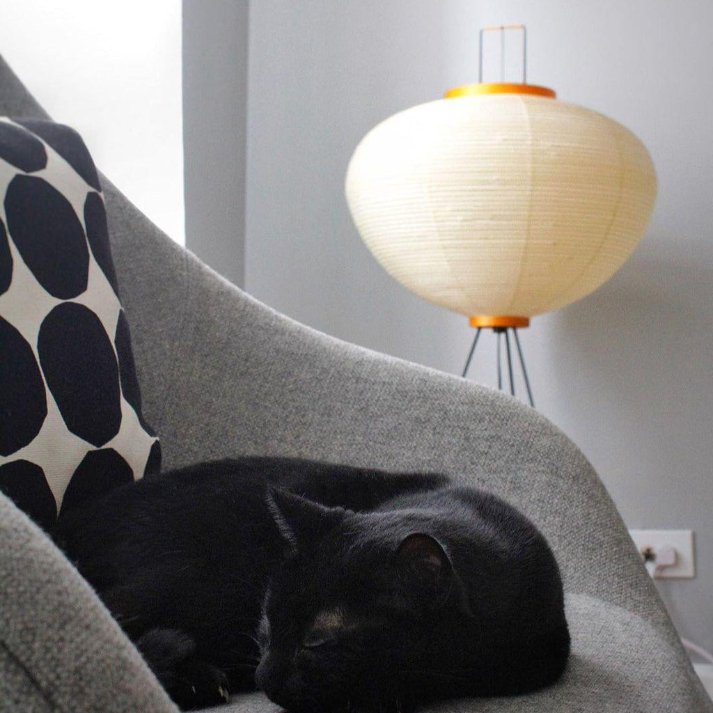 NovaLume Rispapir Gulvlampe Minimalistisk Design Tidløs Varme