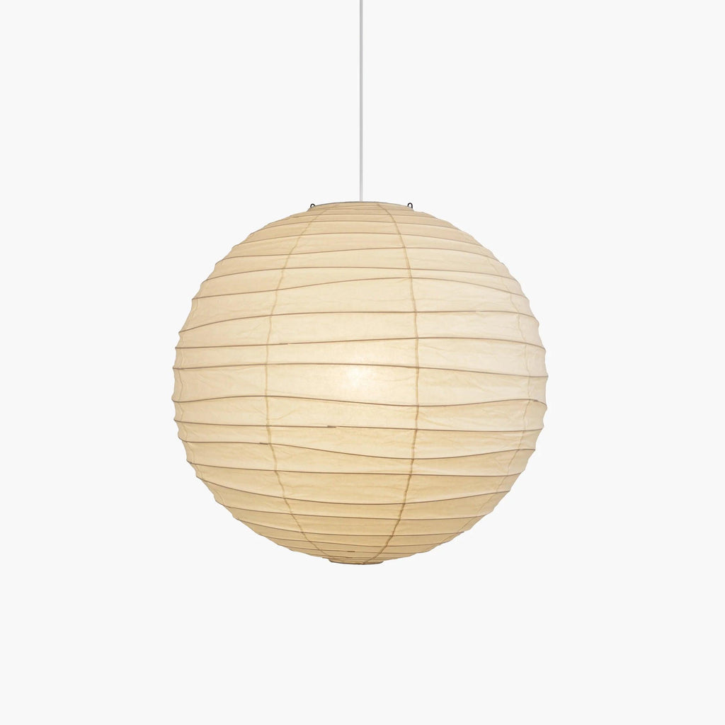 Luna Pendant Light Japanese Paper Globe - Neutralighting