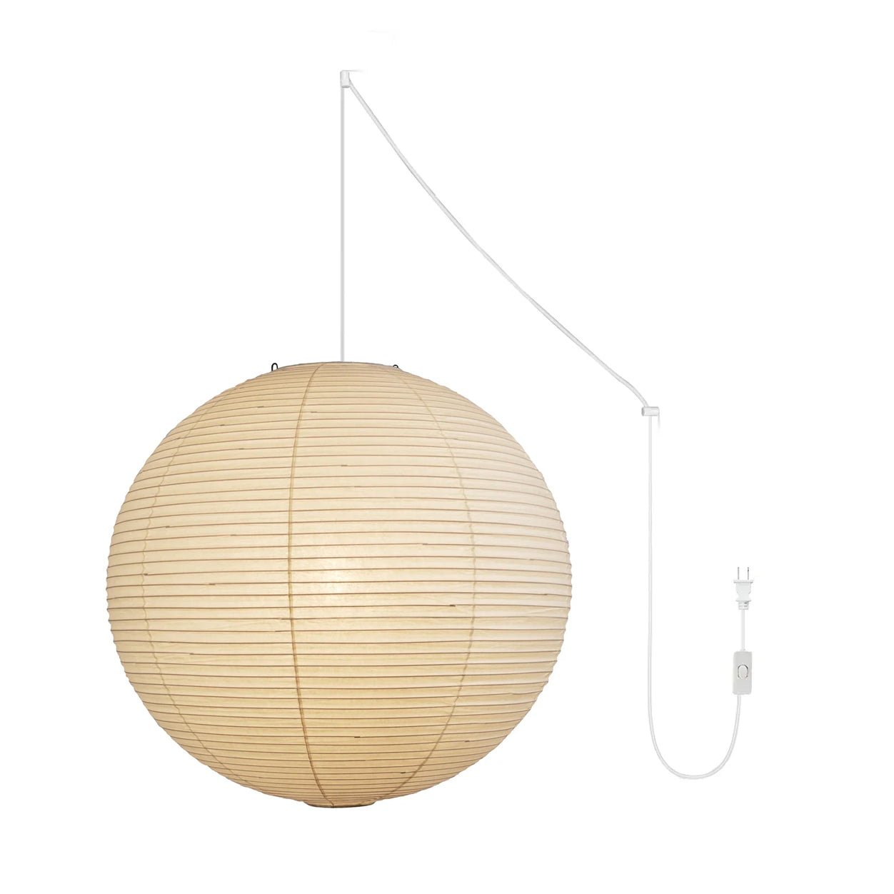 Akari A Round Swag Light - Vakkerlight