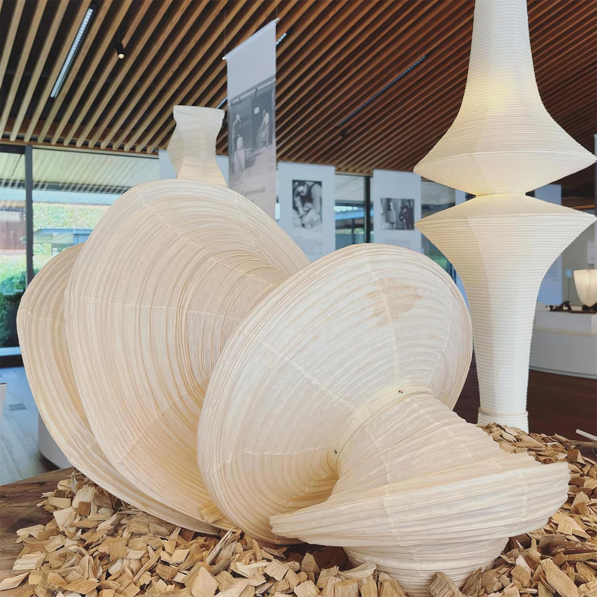 Zyora skulpturel papirpendel — moderne loftslampe