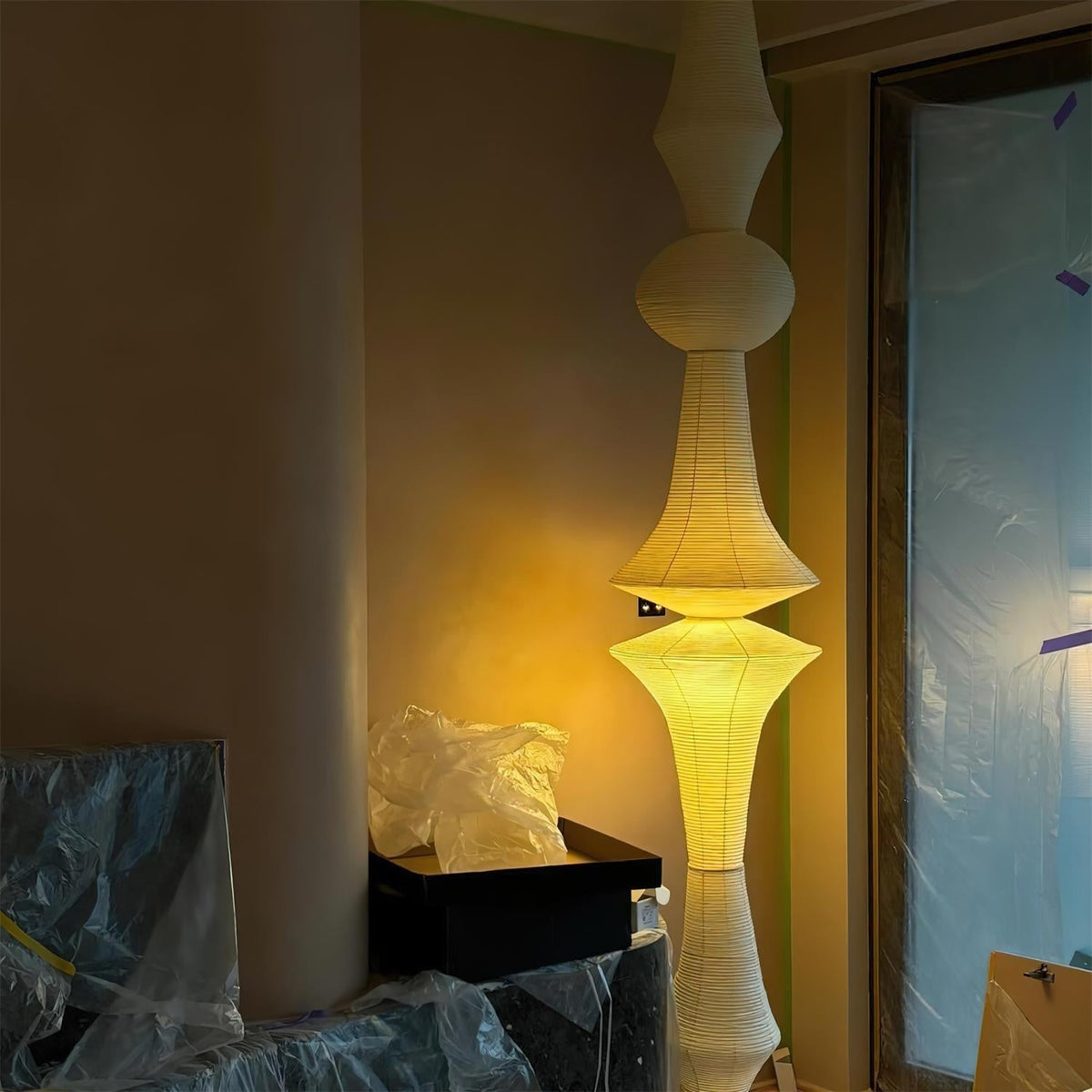 Zyora skulpturel papirpendel — moderne loftslampe