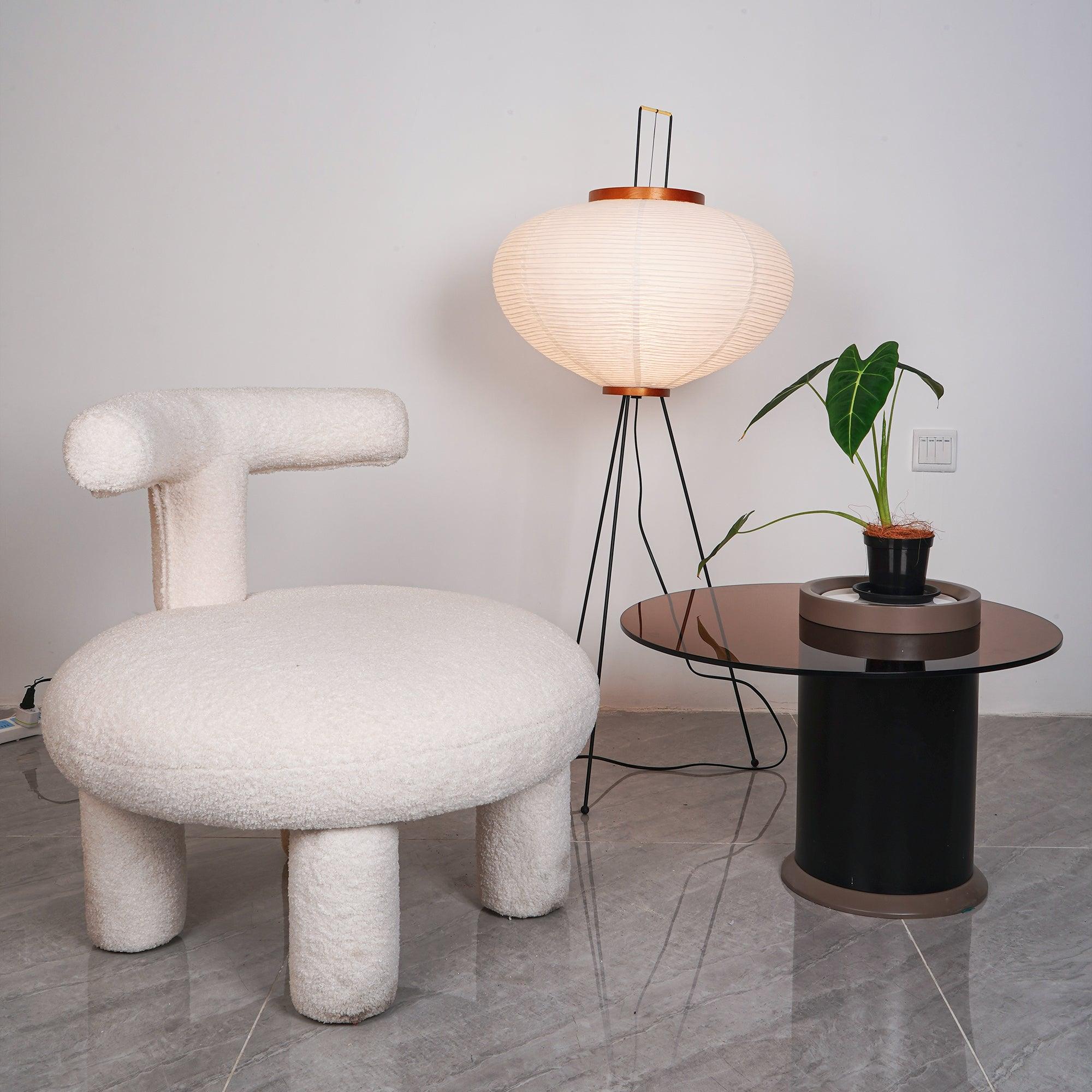 NovaLume Rispapir Gulvlampe Minimalistisk Design Tidløs Varme