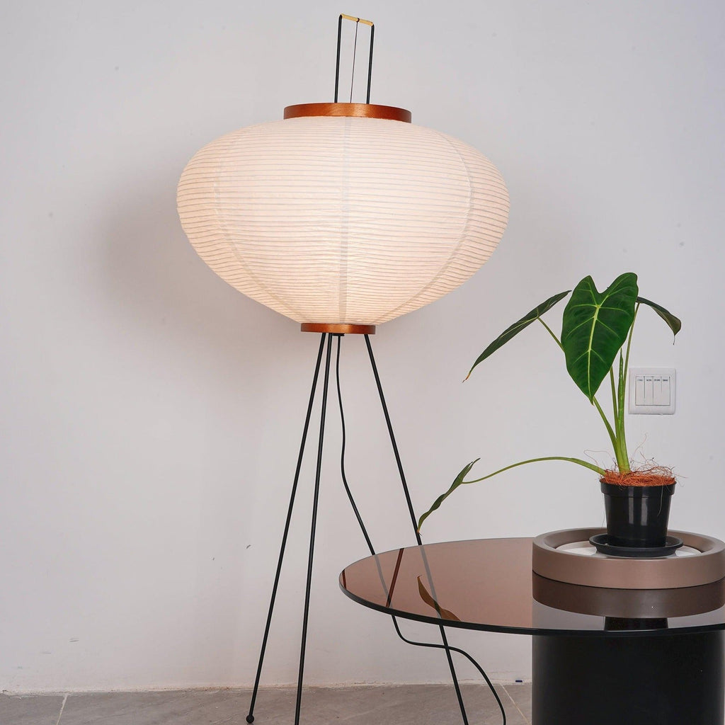 NovaLume Rispapir Gulvlampe Minimalistisk Design Tidløs Varme