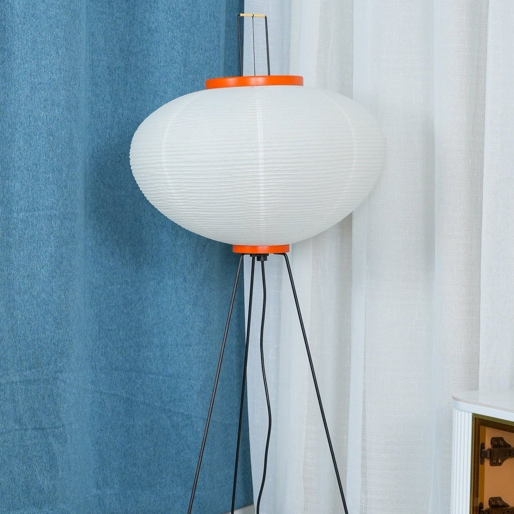 NovaLume Rispapir Gulvlampe Minimalistisk Design Tidløs Varme