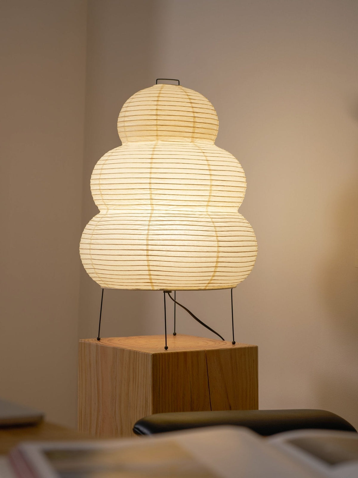 Traditionelle japanische Tischlaterne