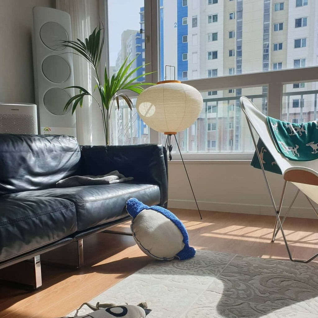 NovaLume Rispapir Gulvlampe Minimalistisk Design Tidløs Varme