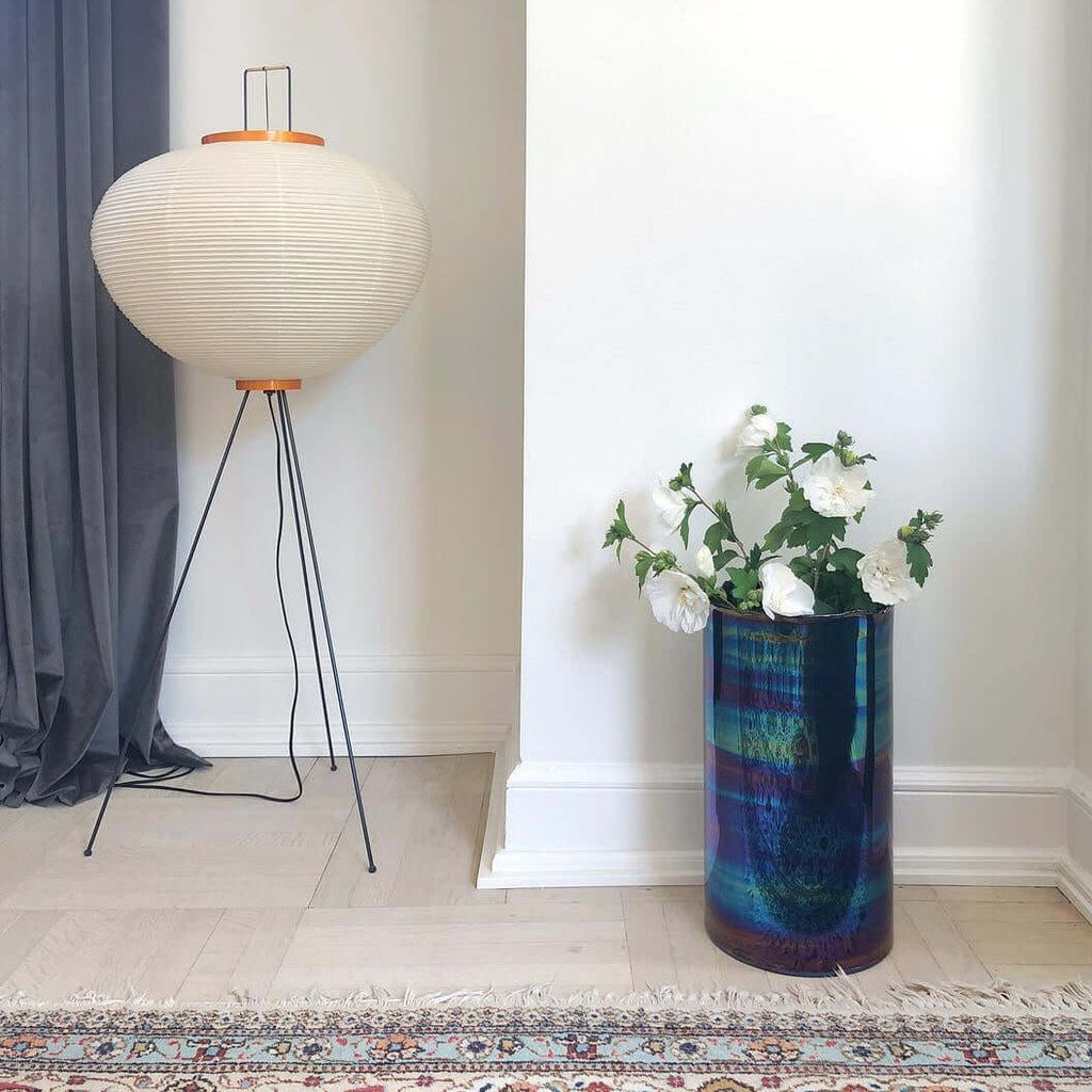 NovaLume Rispapir Gulvlampe Minimalistisk Design Tidløs Varme