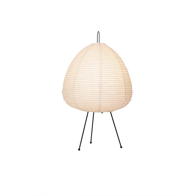 Håndlavet japansk bordlampe
