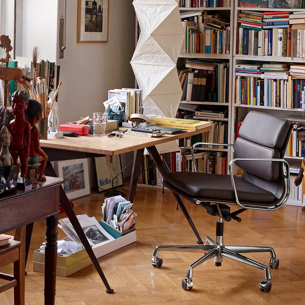 Traditionel gulvlampe i rispapir