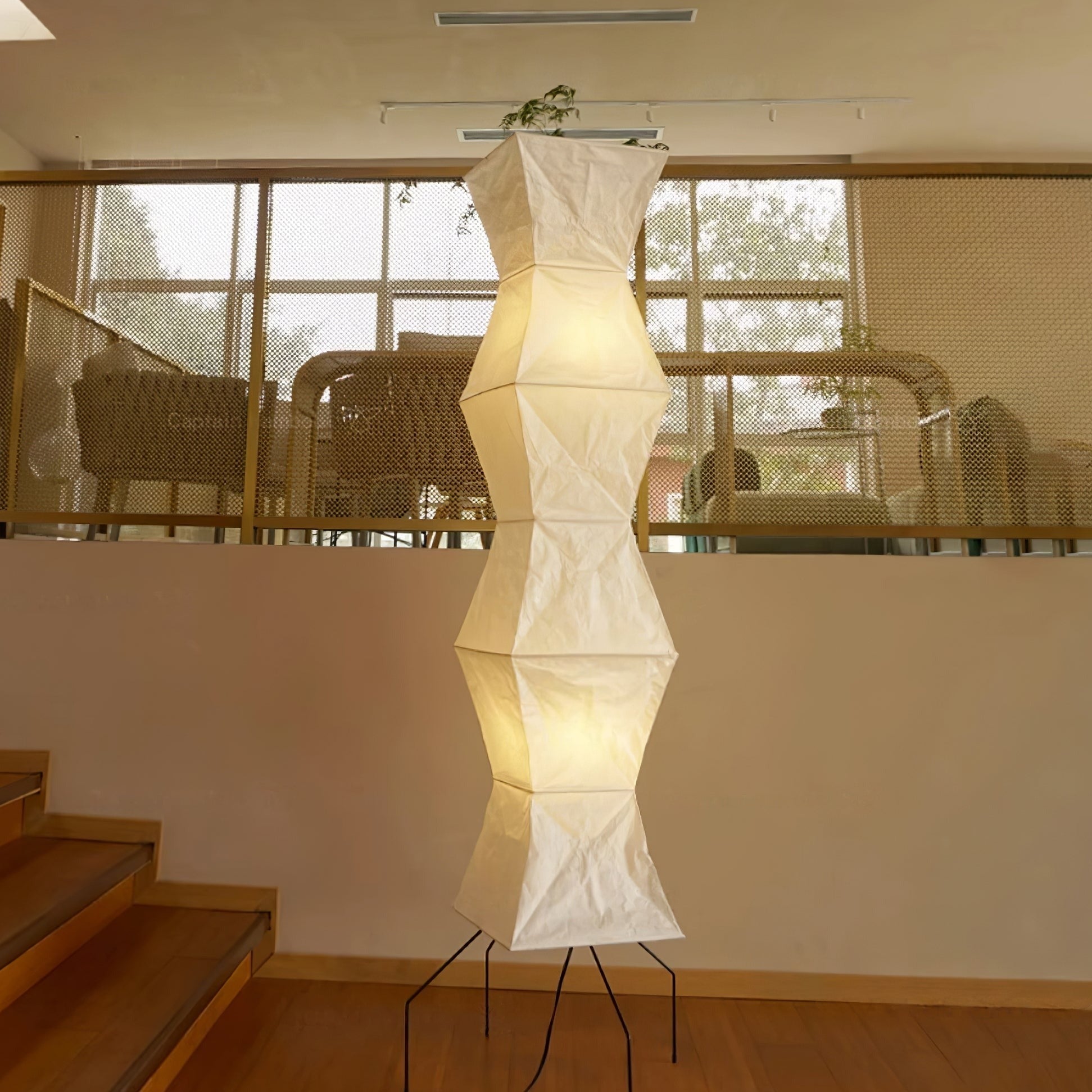 NovaLume Rispapir Gulvlampe Minimalistisk Design Tidløs Varme