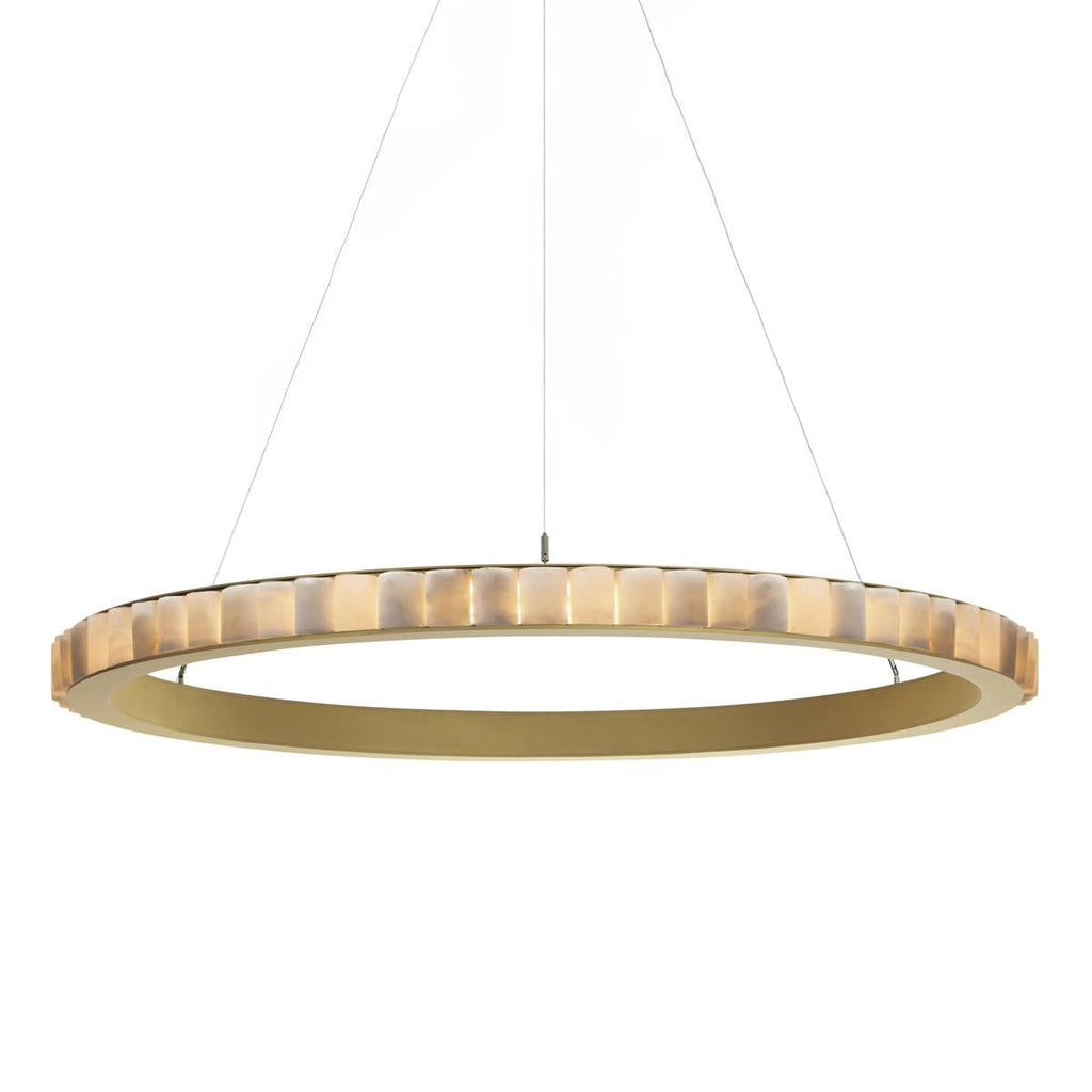 Orion-kaksirenkainen alabasterikruunu — koot 60 cm tai 80 cm