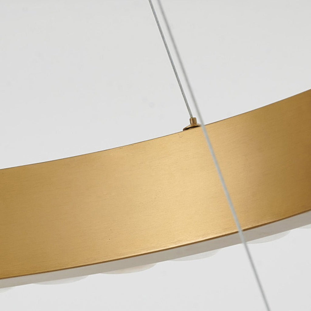 Orion-kaksirenkainen alabasterikruunu — koot 60 cm tai 80 cm