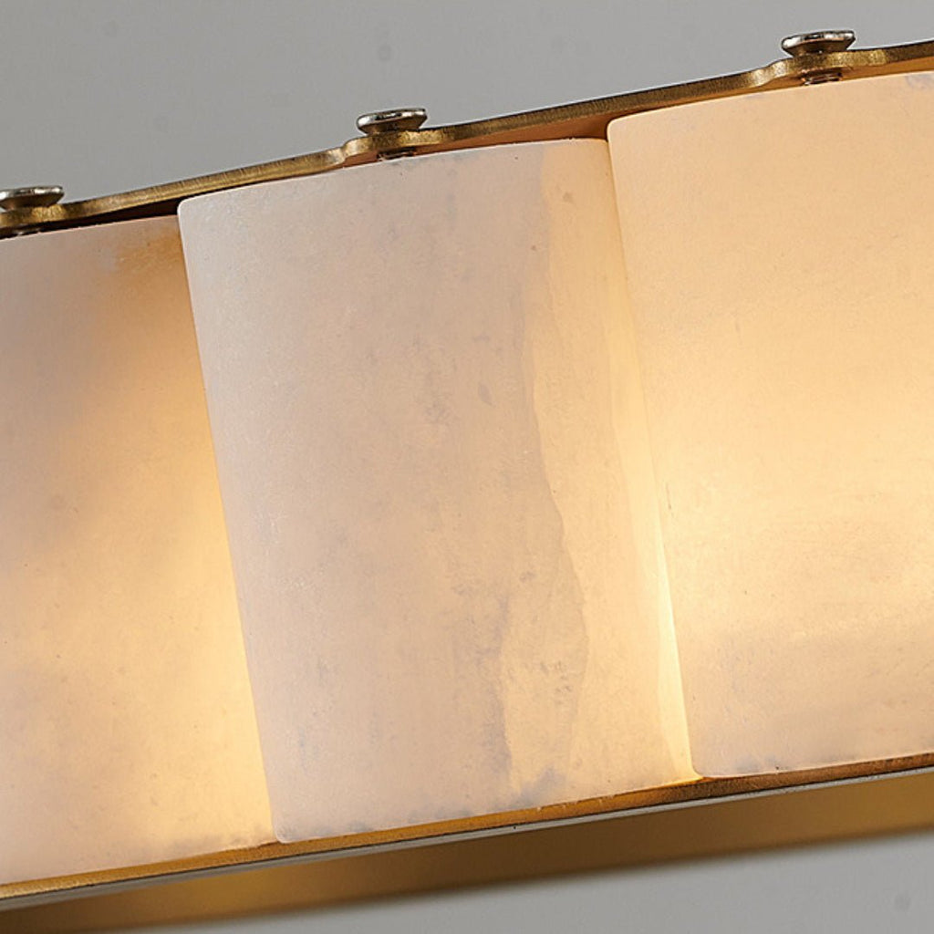 Orion-kaksirenkainen alabasterikruunu — koot 60 cm tai 80 cm