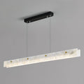 Ljomuvye LED Modern Linear Alabaster Pendant Light - Neutralighting
