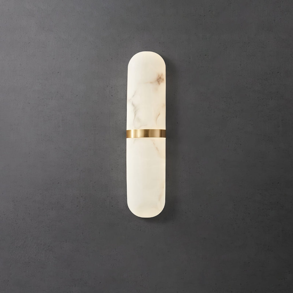 Alabaster Pill Wall Light - Vakkerlight