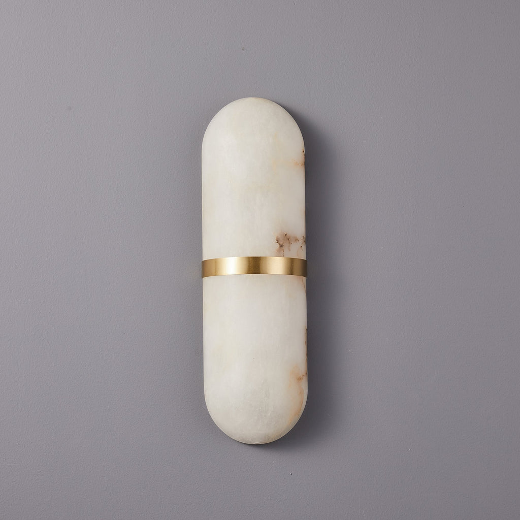 Alabaster Pill Wall Light - Vakkerlight