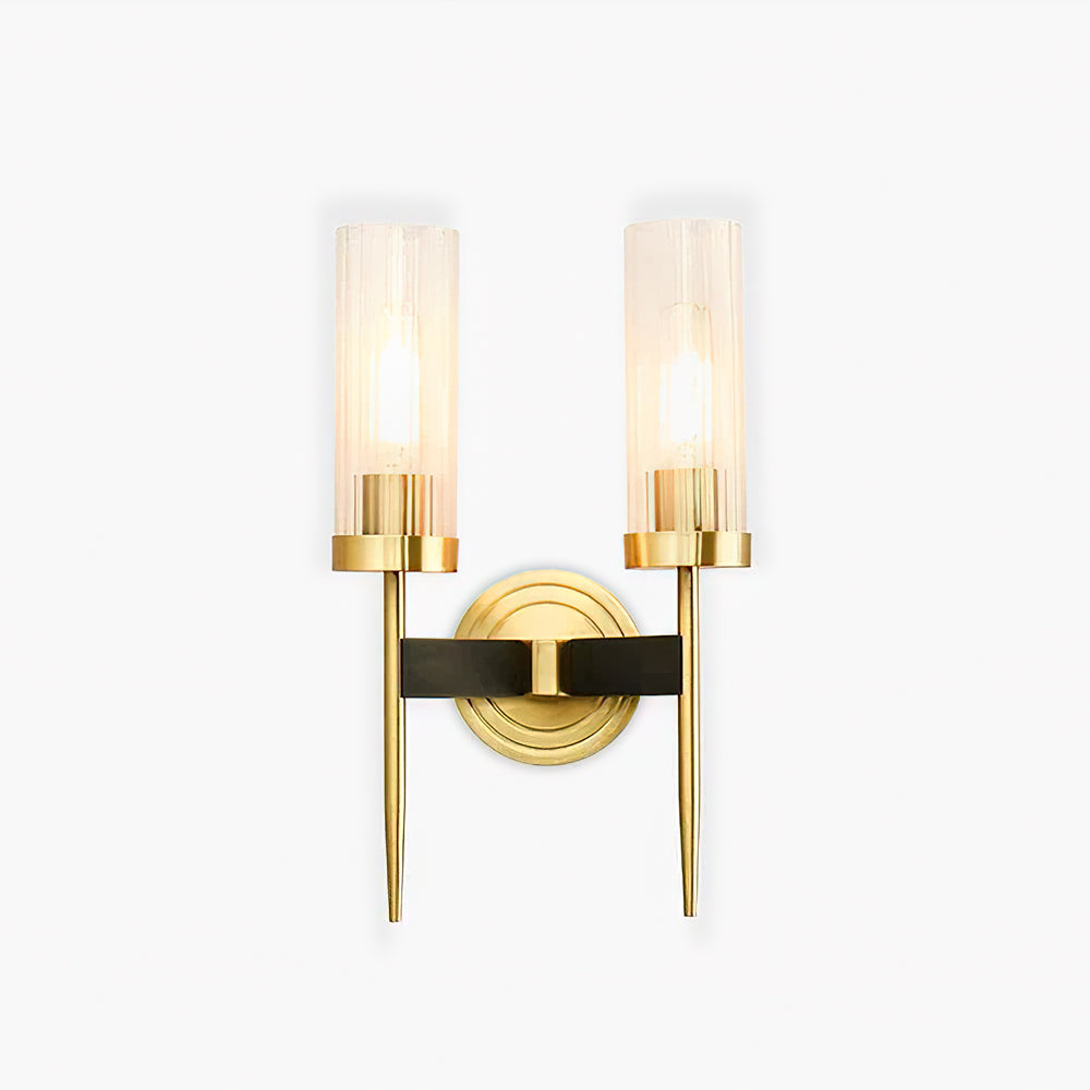 Elegante Vintage-Glaswandleuchte Vilaeisra — E14-Fassung, max. 15 W