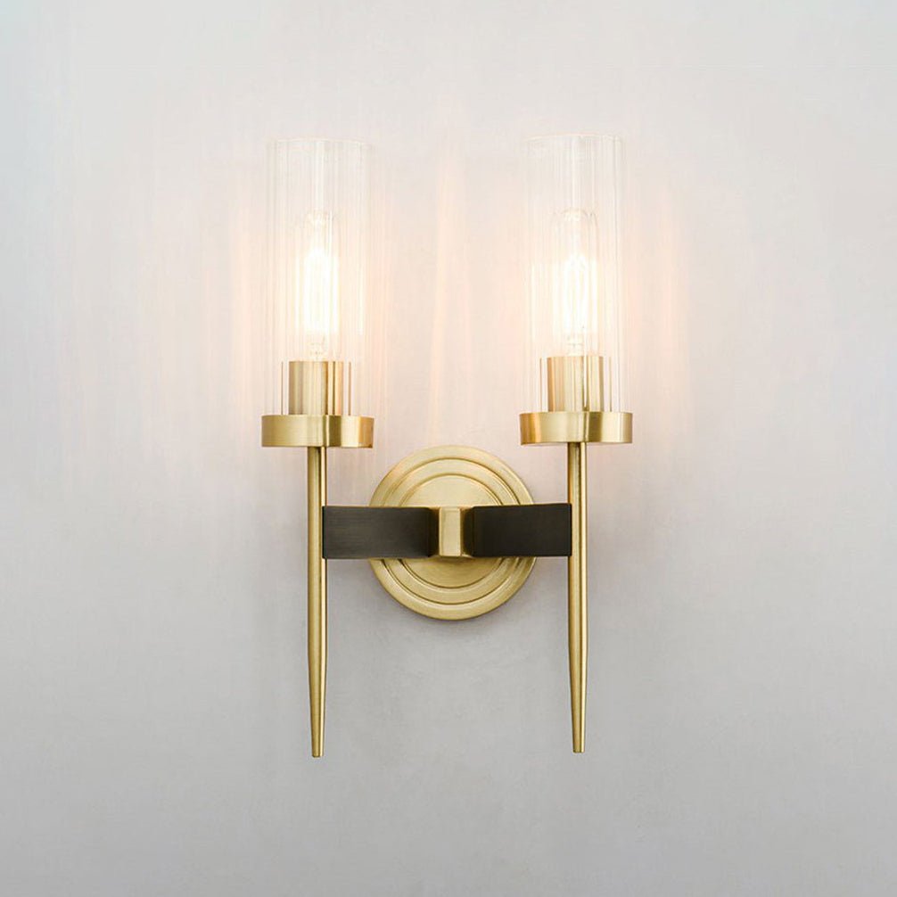 Elegante Vintage-Glaswandleuchte Vilaeisra — E14-Fassung, max. 15 W