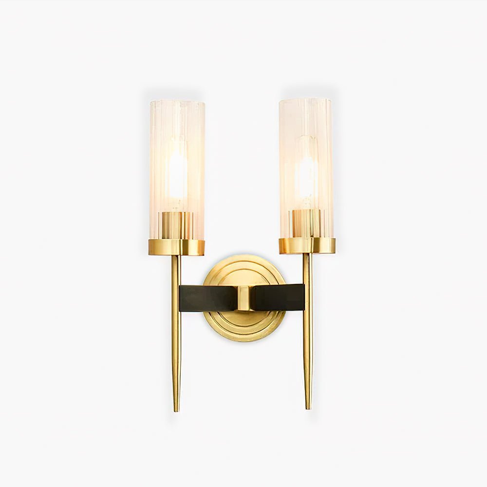 Elegante Vintage-Glaswandleuchte Vilaeisra — E14-Fassung, max. 15 W
