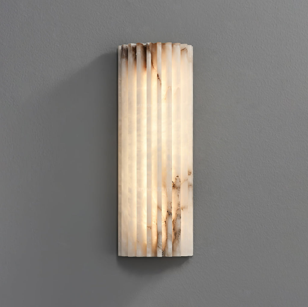 Alvia Alabaster Wall Light - Vakkerlight