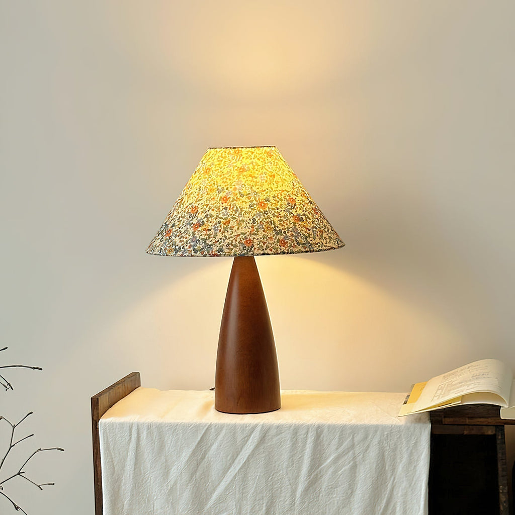 Kwiatowa lampa stołowa Amelia Blossom