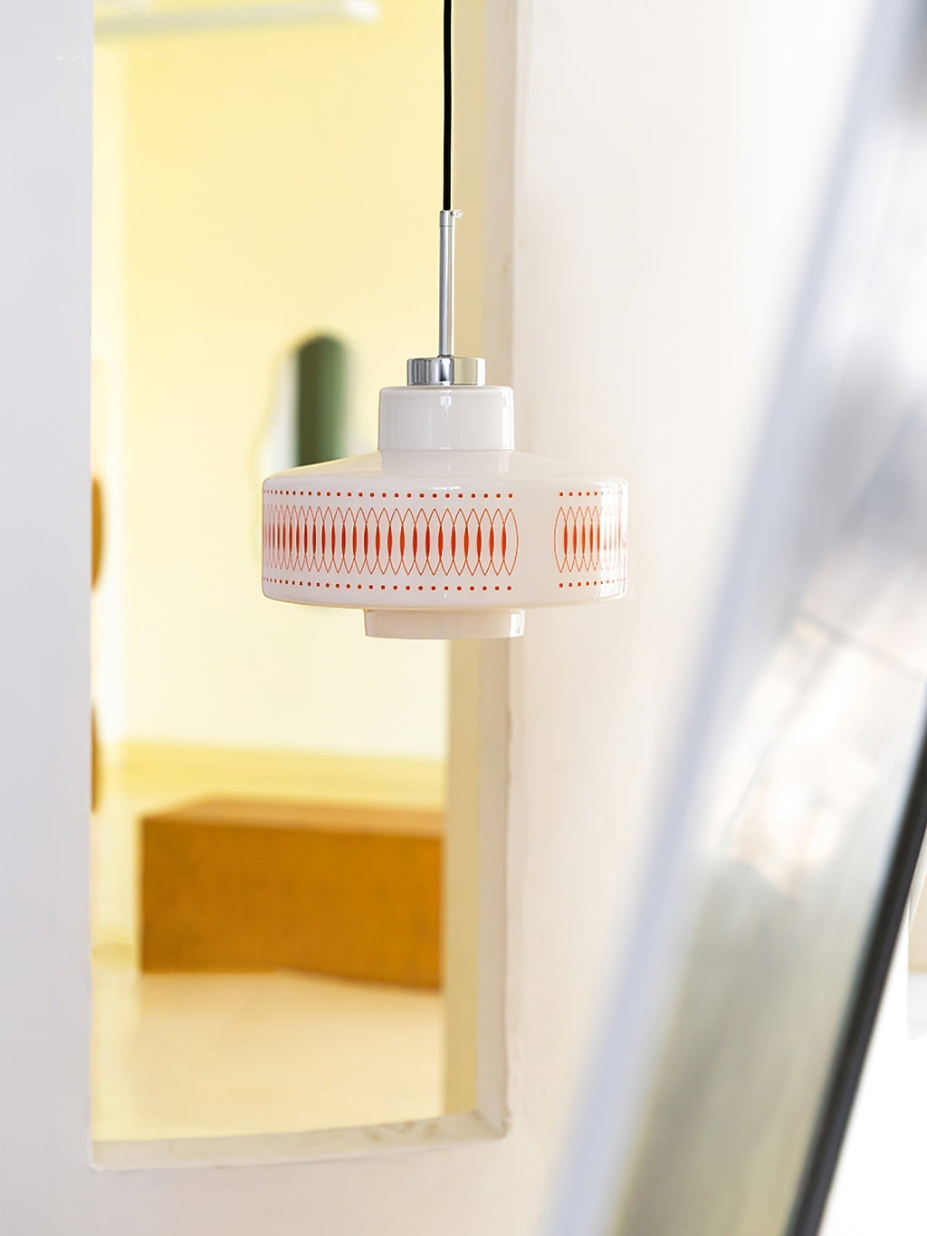 Luna Vintage-Pendelleuchte aus Glas mit E26-Fassung