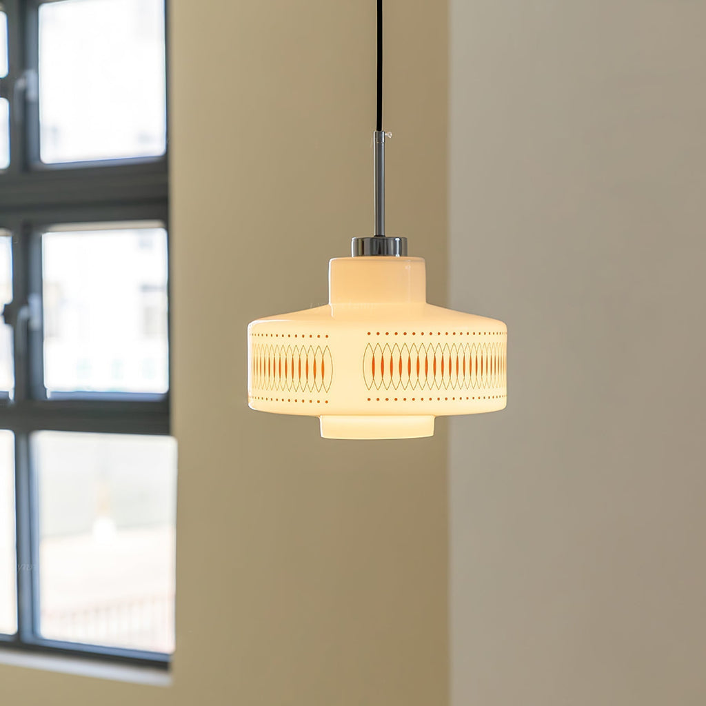 Luna Vintage-Pendelleuchte aus Glas mit E26-Fassung