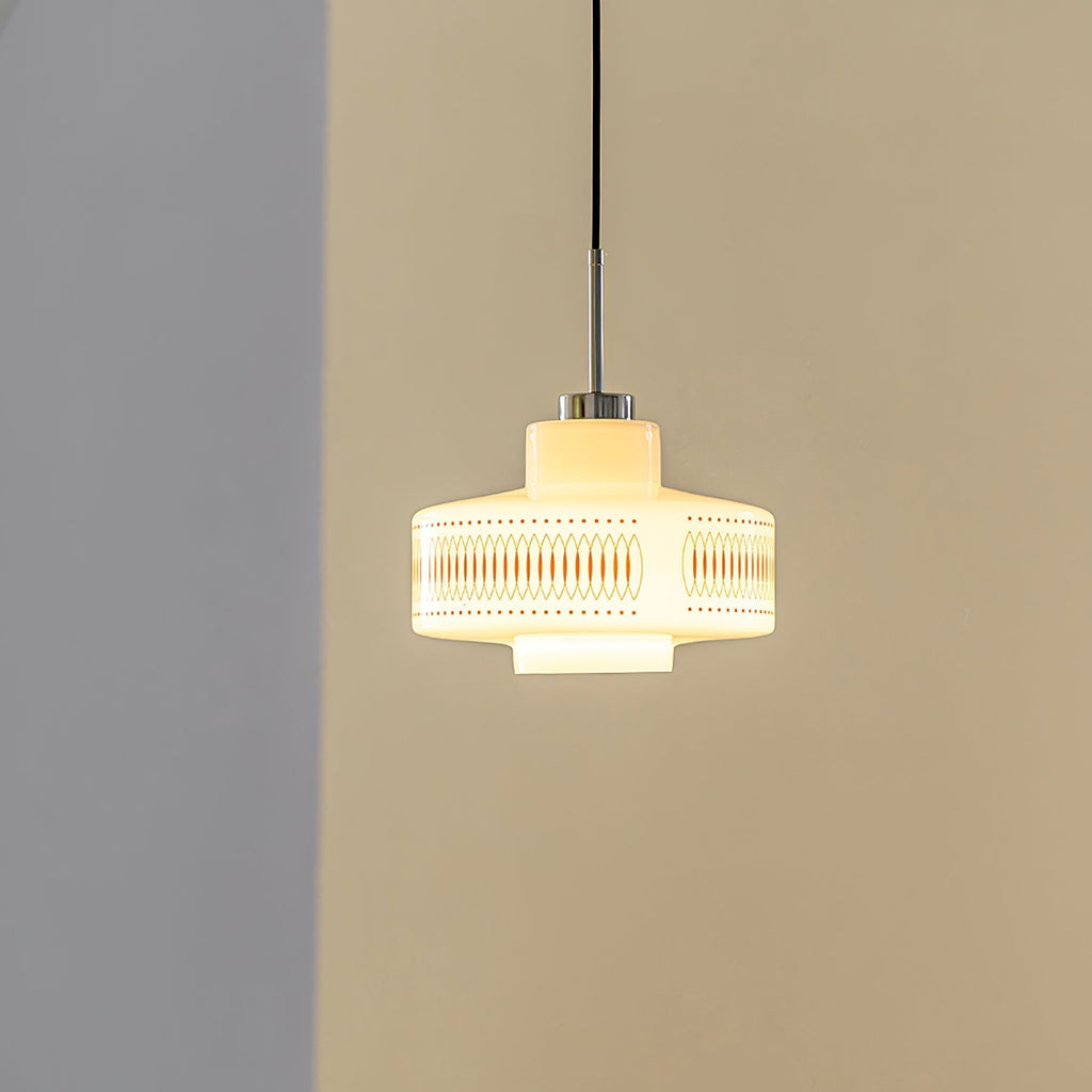 Luna Vintage-Pendelleuchte aus Glas mit E26-Fassung