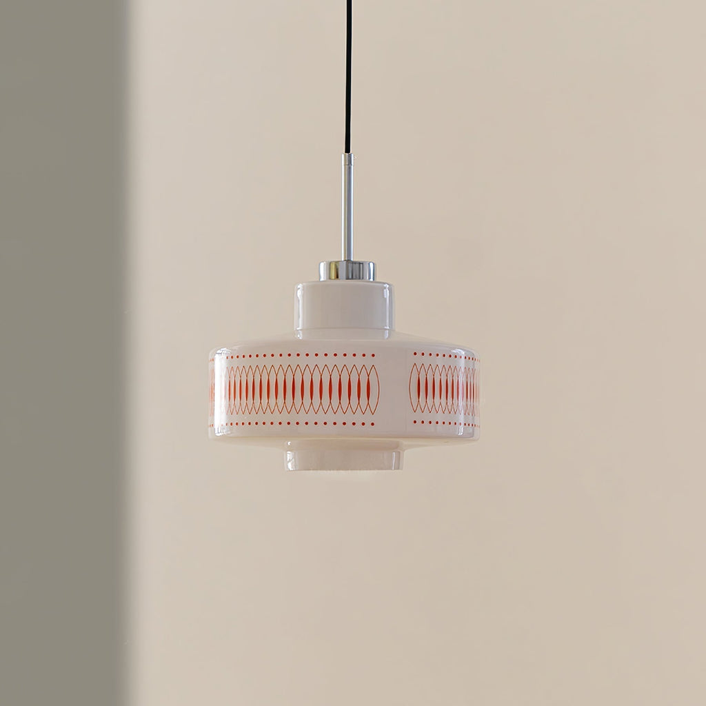 Luna Vintage-Pendelleuchte aus Glas mit E26-Fassung
