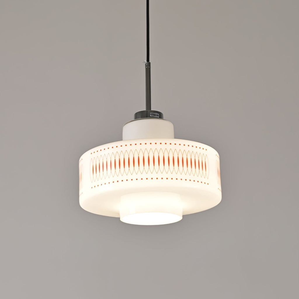 Luna Vintage-Pendelleuchte aus Glas mit E26-Fassung