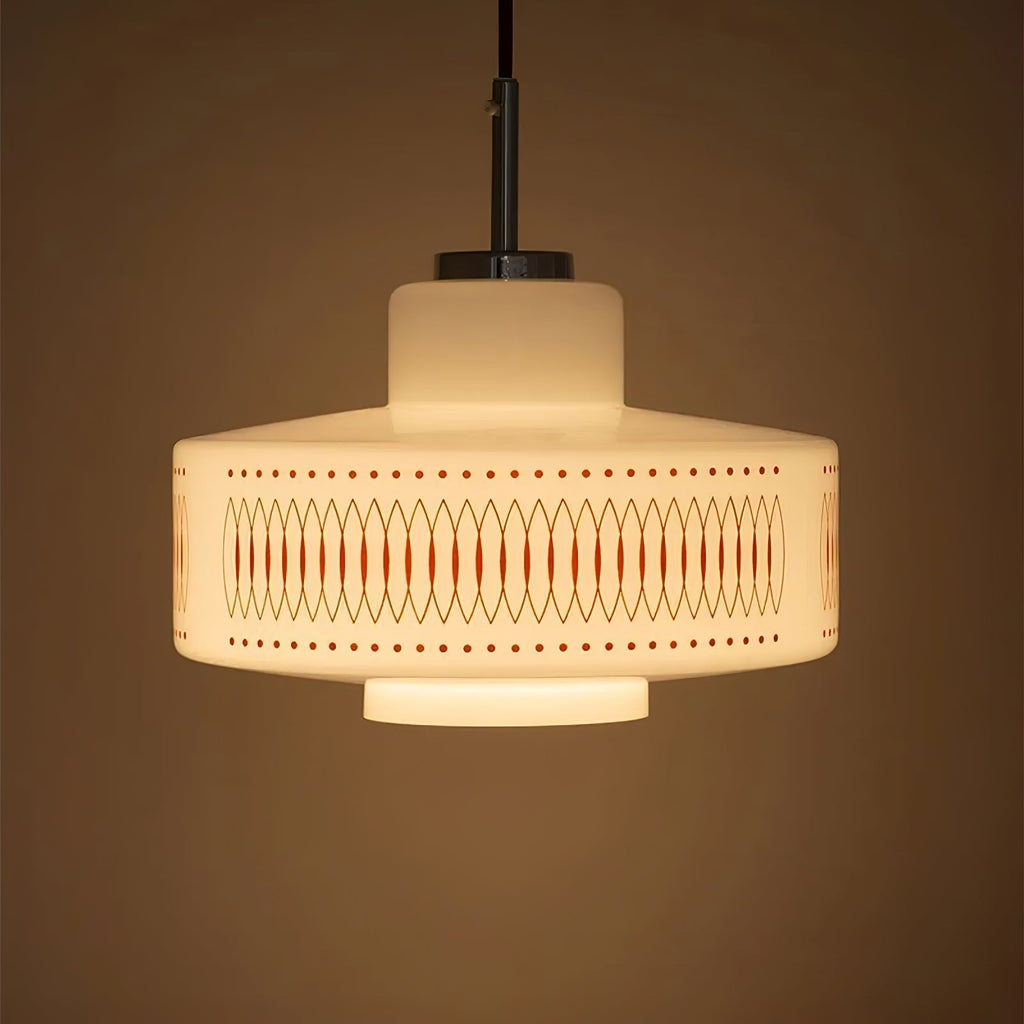 Luna Vintage-Pendelleuchte aus Glas mit E26-Fassung