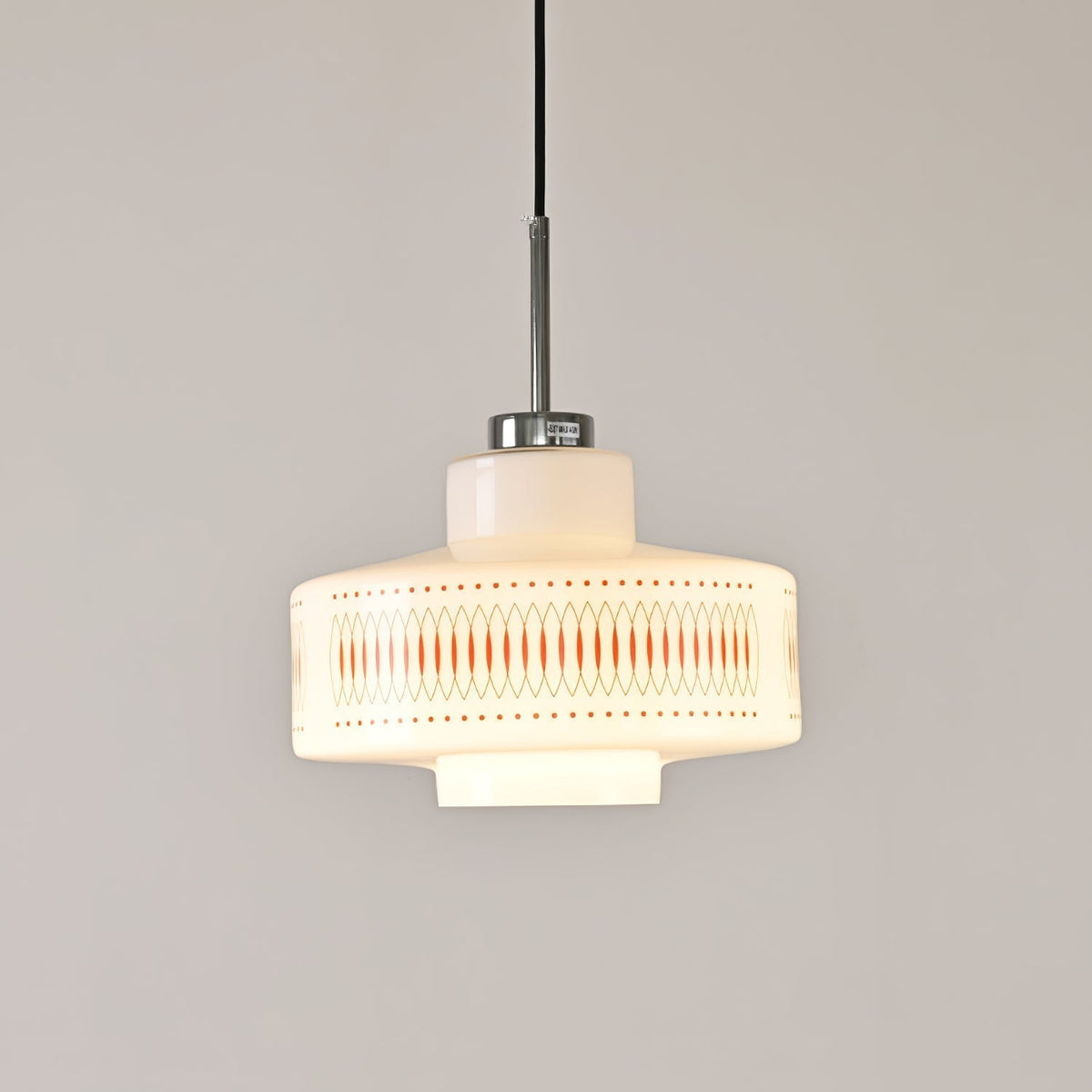 Luna Vintage-Pendelleuchte aus Glas mit E26-Fassung