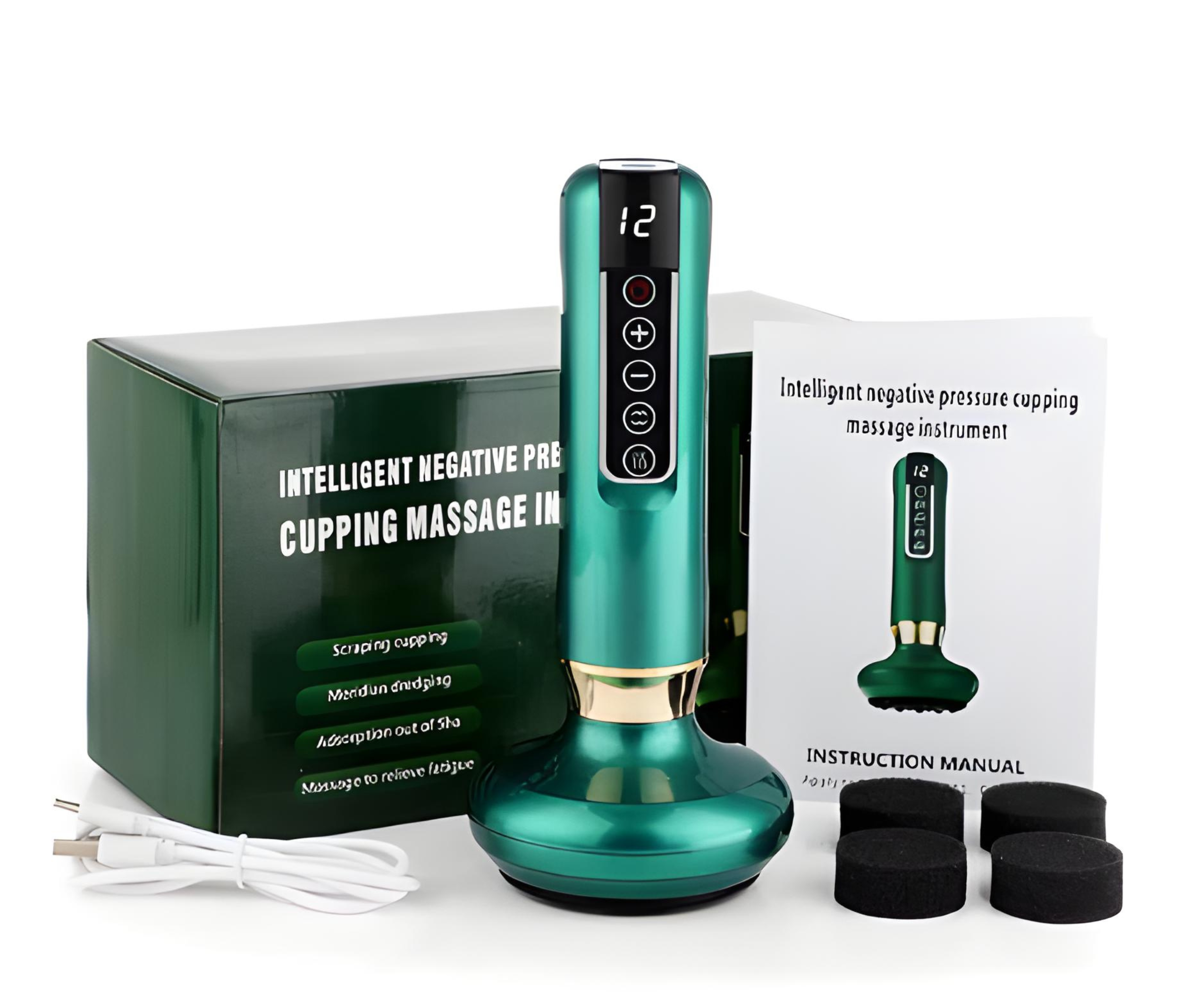 Appareil de Ventouses Anti-Cellulite LumaSculpt à Domicile pour une Peau Plus Lisse et Plus Ferme