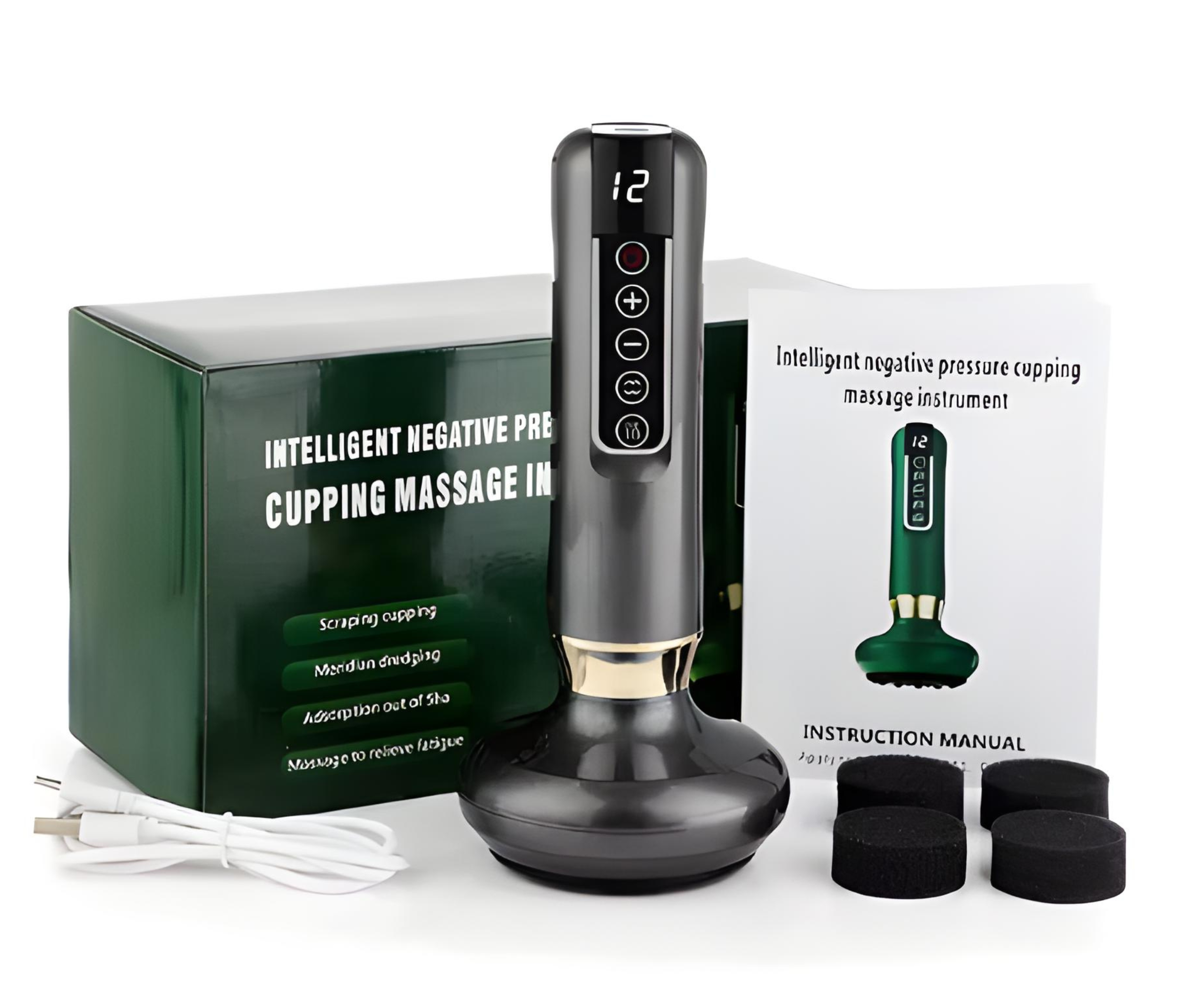 Appareil de Ventouses Anti-Cellulite LumaSculpt à Domicile pour une Peau Plus Lisse et Plus Ferme