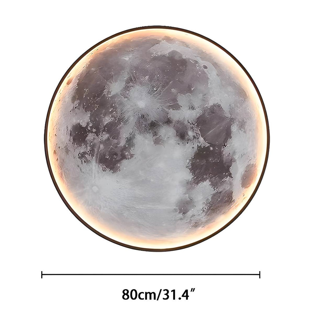 Måne/Jord Kunst Vegglampe - Orntli