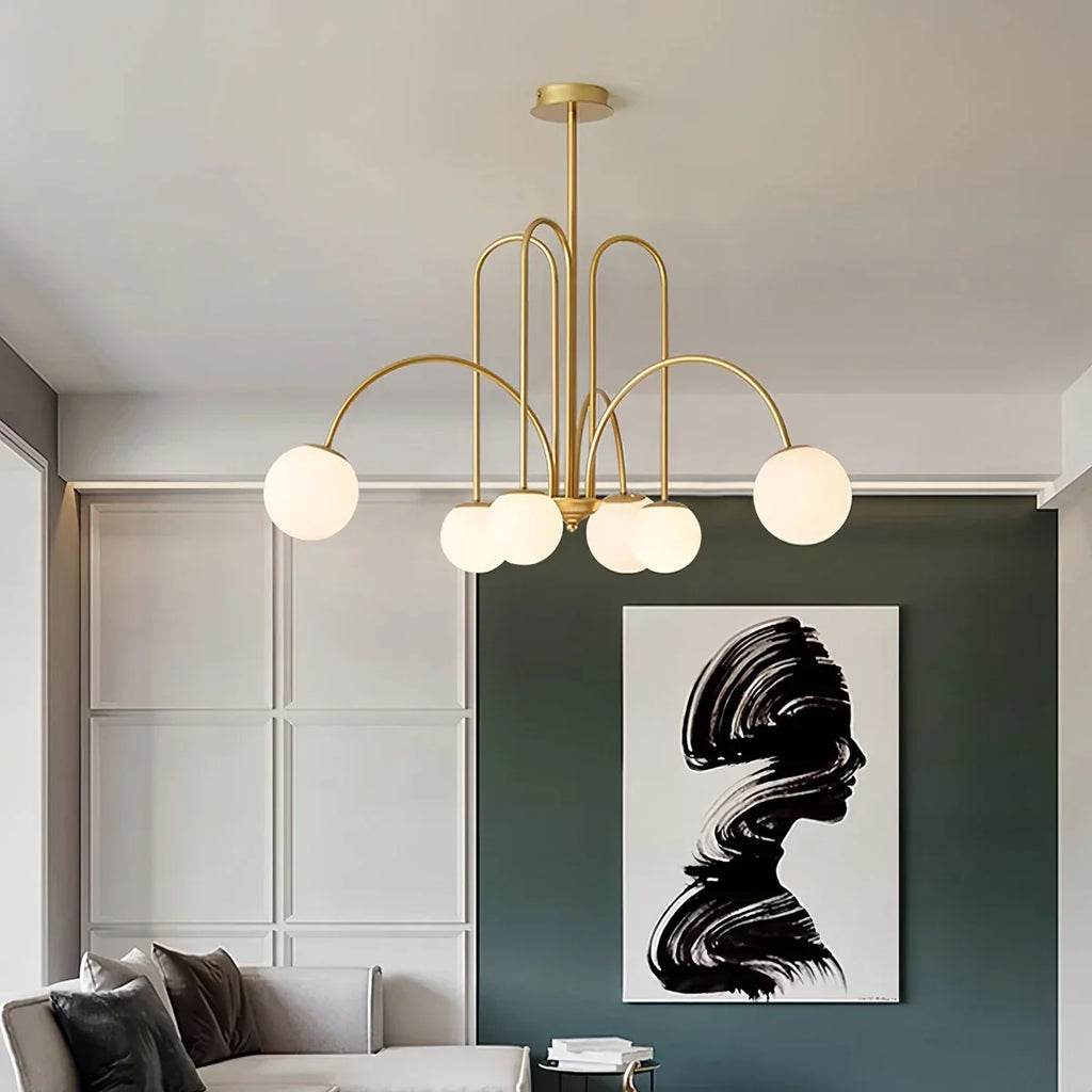 Avi Doppelglas-Kronleuchter - Orntli