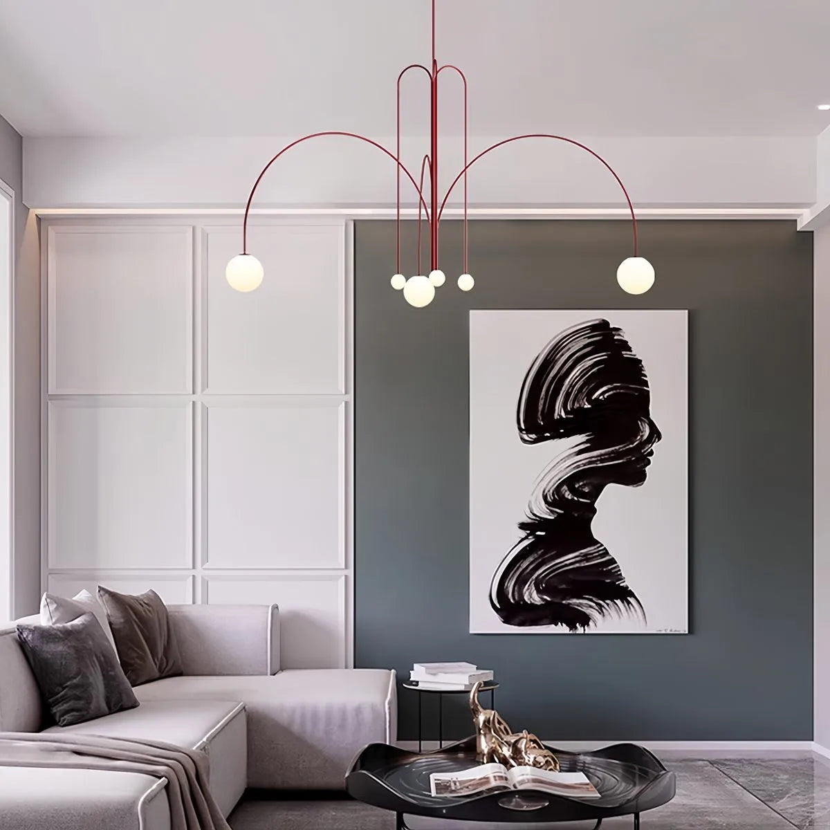 Avi Doppelglas-Kronleuchter - Orntli