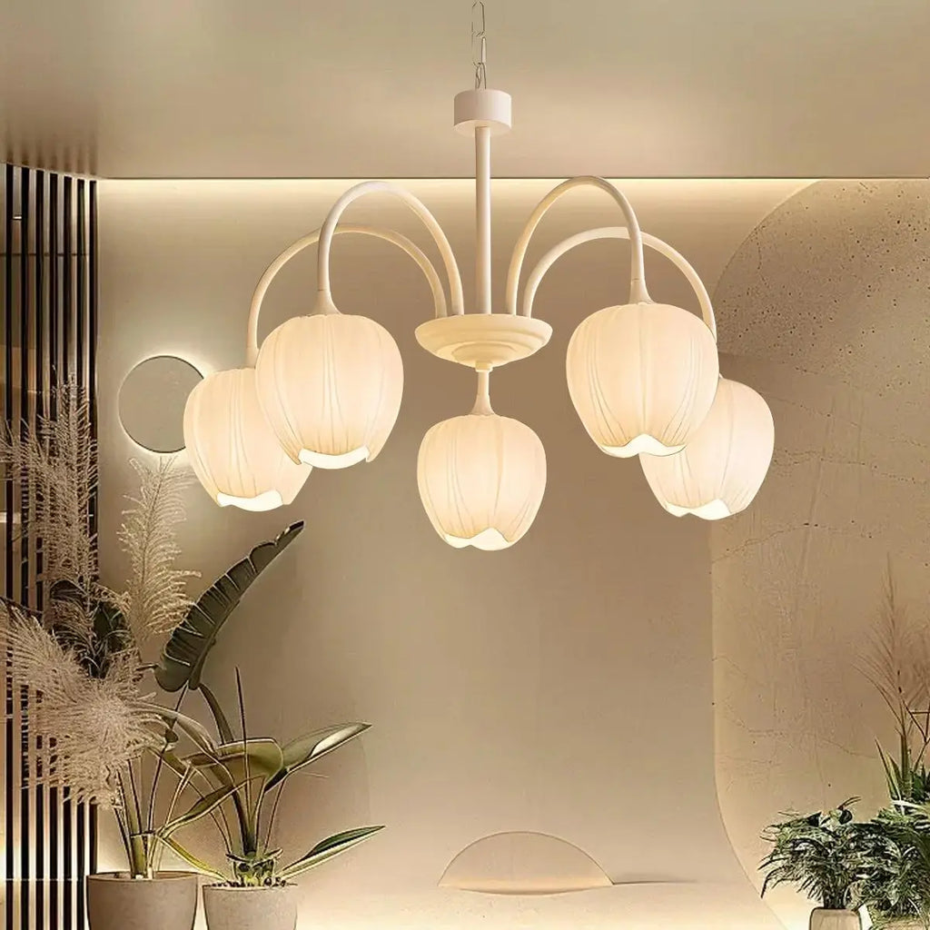 מנורת תלייה תלתן רומנטית צרפתית - Orntli