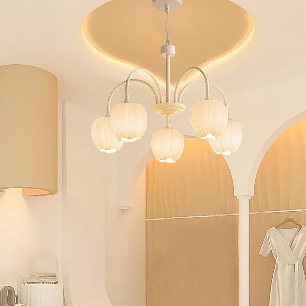 מנורת תלייה תלתן רומנטית צרפתית - Orntli