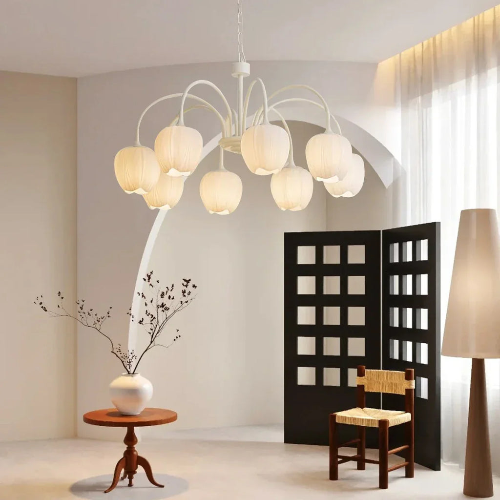 מנורת תלייה תלתן רומנטית צרפתית - Orntli