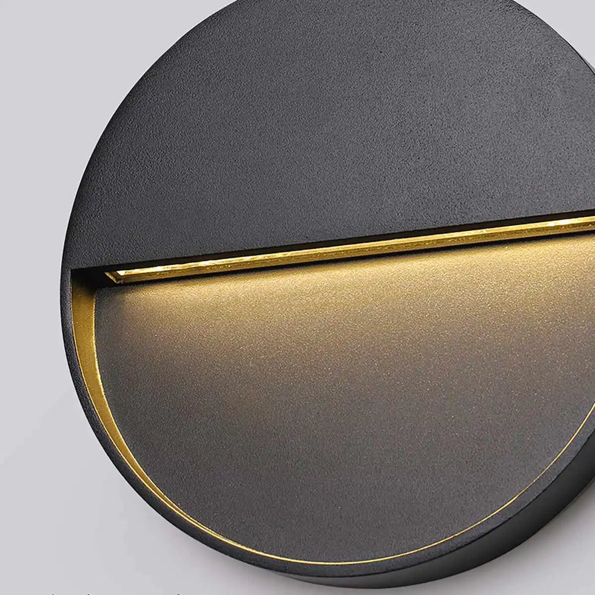 Rund & Firkantet Udendørs Vandtæt Væglampe - Orntli