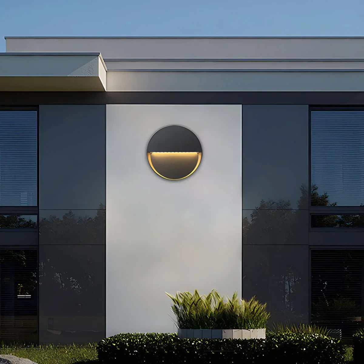 Rund & Firkantet Udendørs Vandtæt Væglampe - Orntli