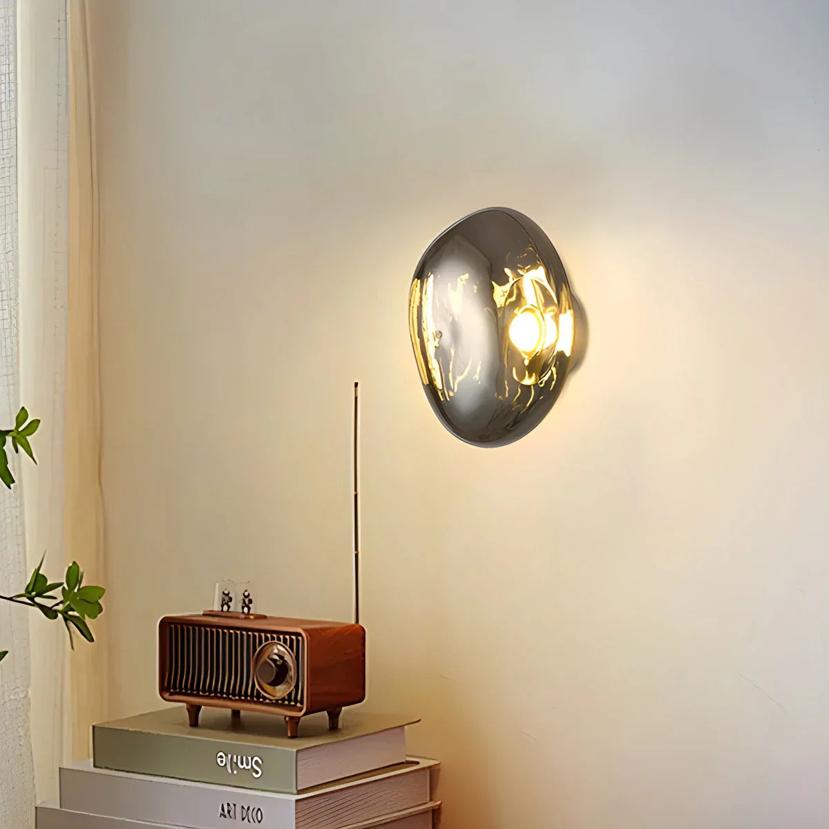 Lava vegglampe for soverom og stue - Orntli