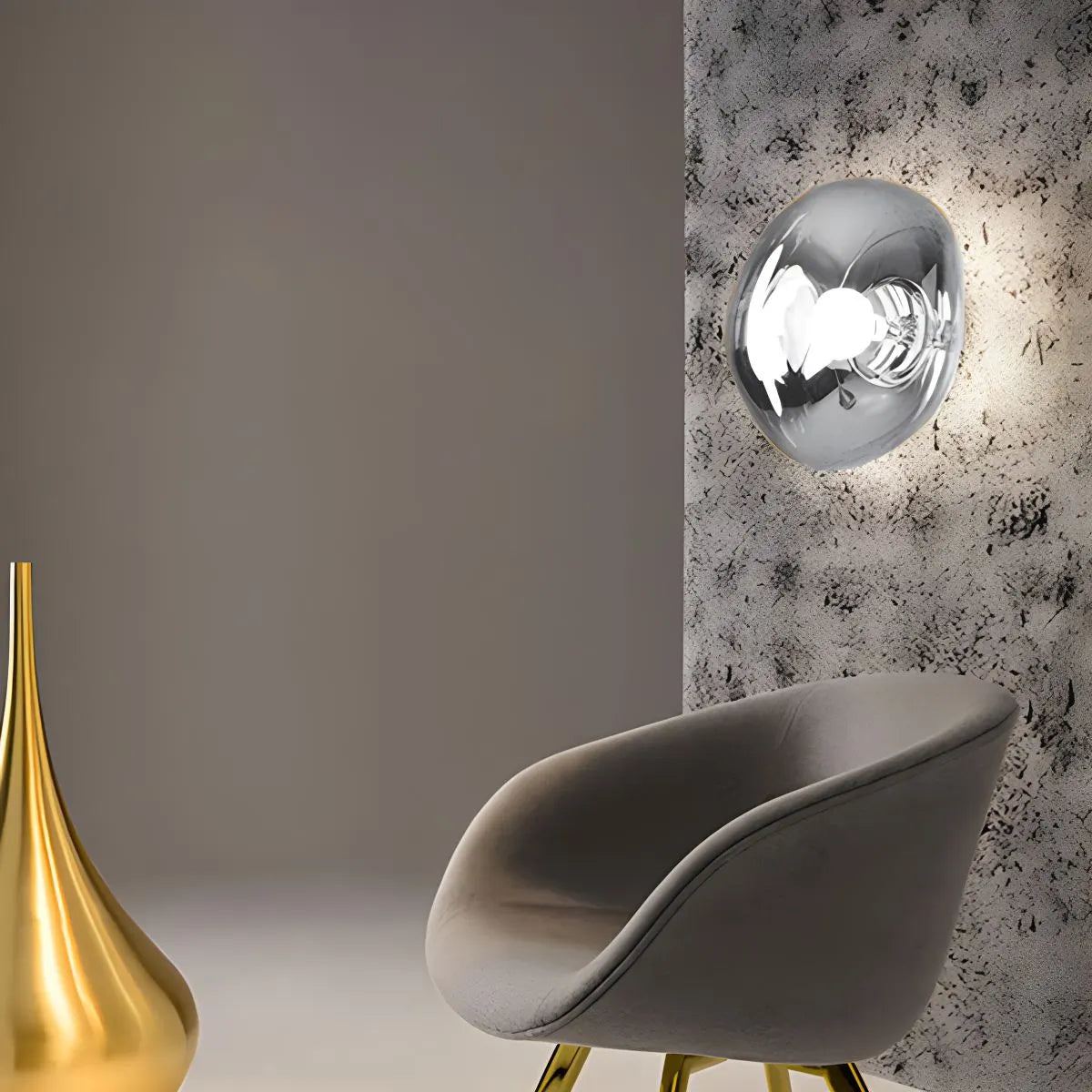 Lava vegglampe for soverom og stue - Orntli